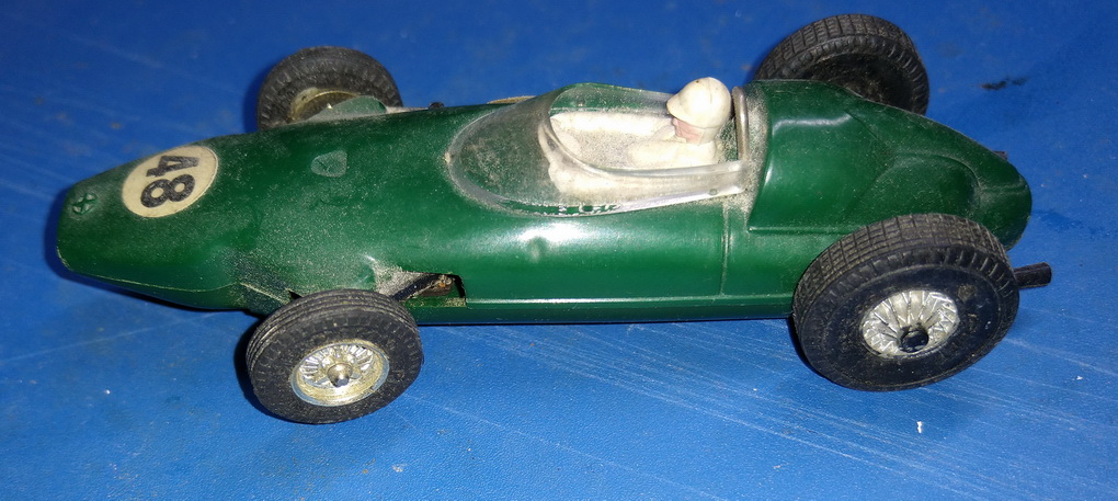 Slotcars66 BRM F1 (P57) Green #48 1/40th Scale Slot Car by Jouef   